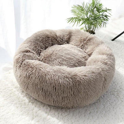 Rynx | PawNest Calming Donut Cat Bed | Round Plush Nest | Stress-Reducing & Cozy | Perfect for Cats & Small Dogs