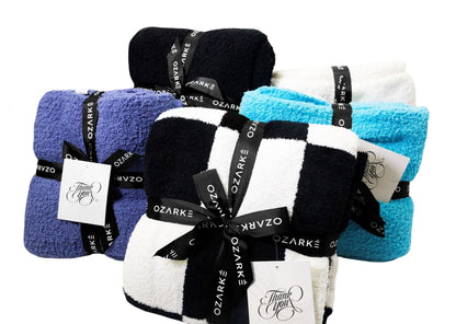 Rynx | Luxury Ribbed Edge Throw