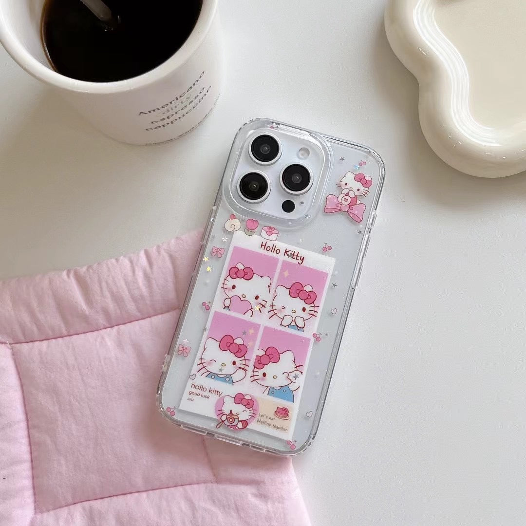 Rynx | Cute Kitty Silicone Case for iPhone with Pendant