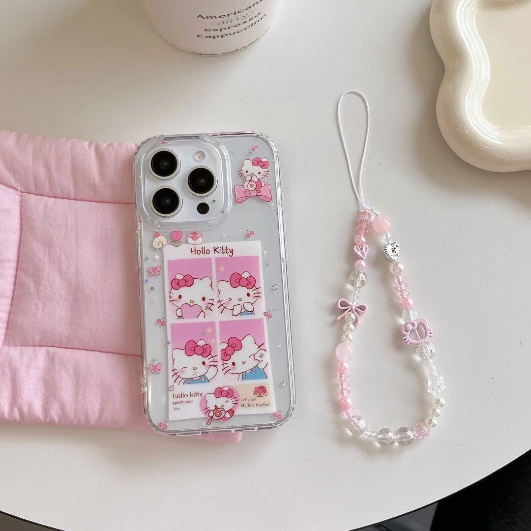 Rynx | Cute Kitty Silicone Case for iPhone with Pendant