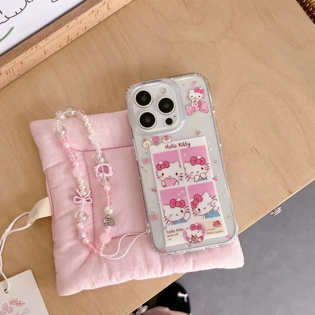 Rynx | Cute Kitty Silicone Case for iPhone with Pendant