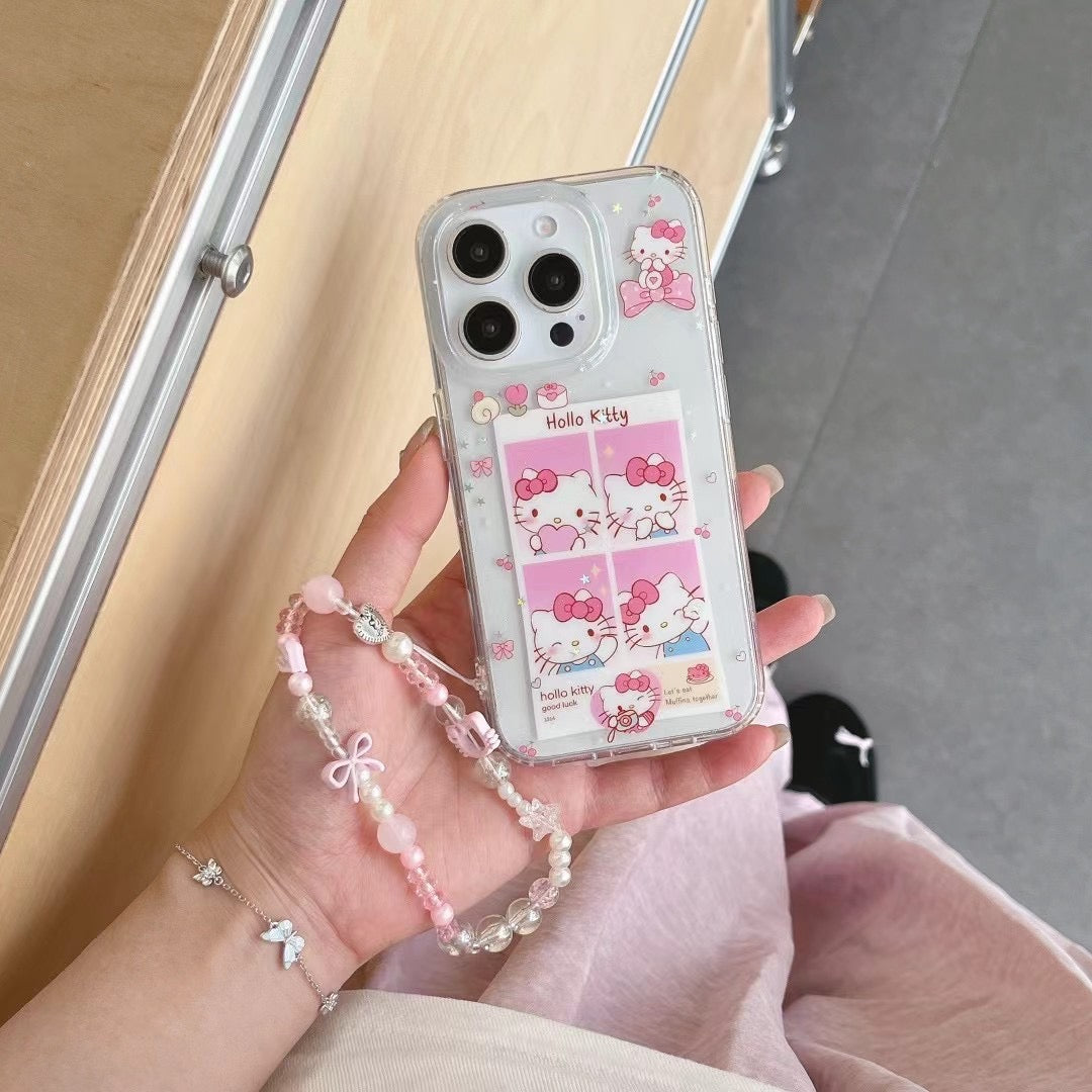 Rynx | Cute Kitty Silicone Case for iPhone with Pendant