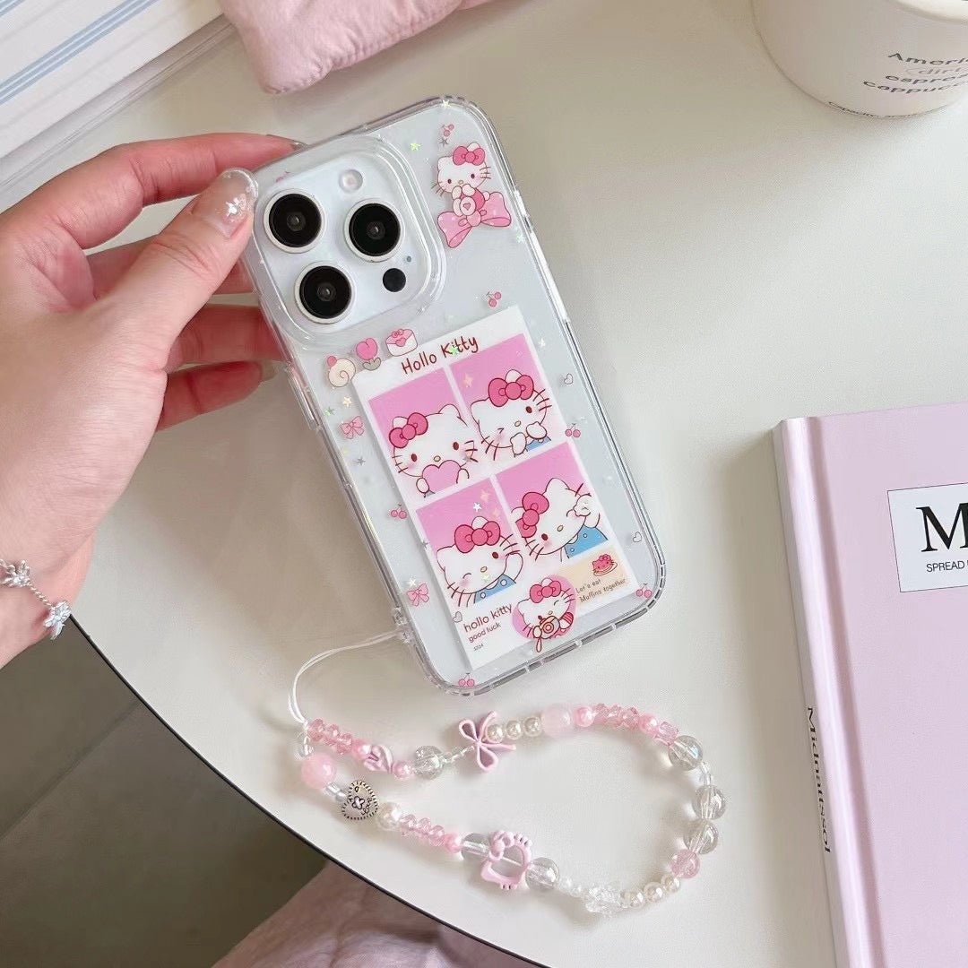 Rynx | Cute Kitty Silicone Case for iPhone with Pendant