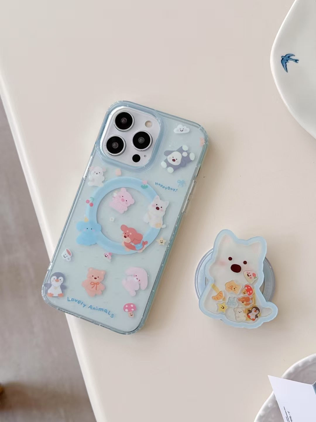 Rynx | Cute Dog Magsafe Case For iPhone With Magsafe Holder