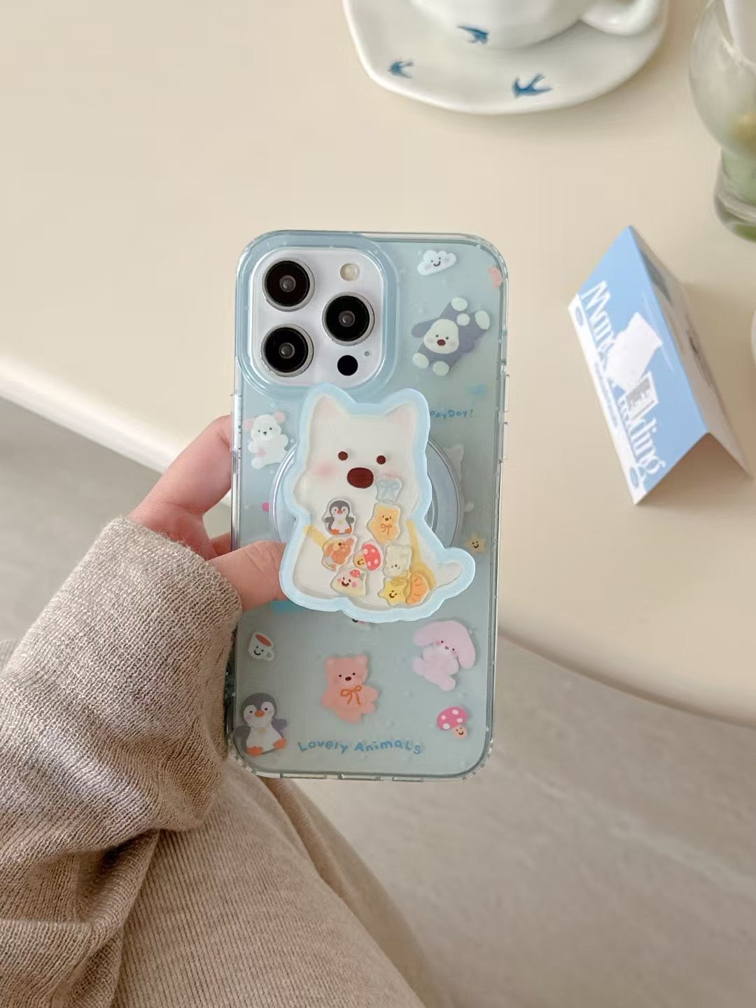 Rynx | Cute Dog Magsafe Case For iPhone With Magsafe Holder