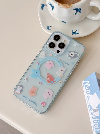 Rynx | Cute Dog Magsafe Case For iPhone With Magsafe Holder