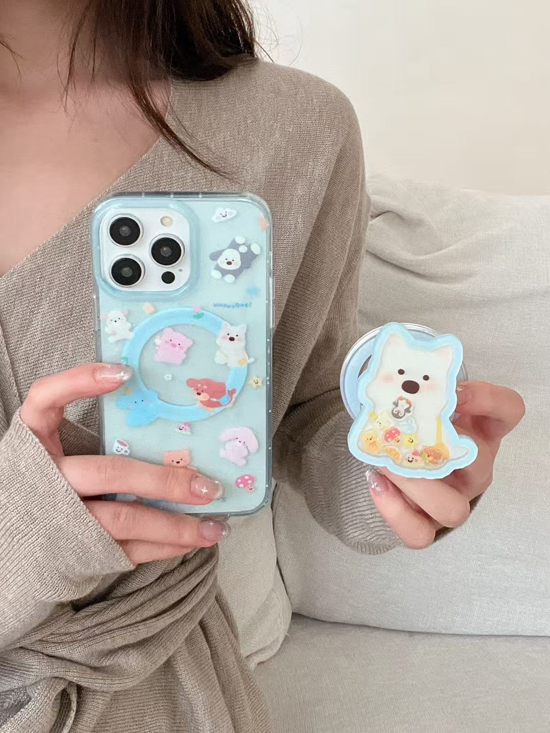 Rynx | Cute Dog Magsafe Case For iPhone With Magsafe Holder