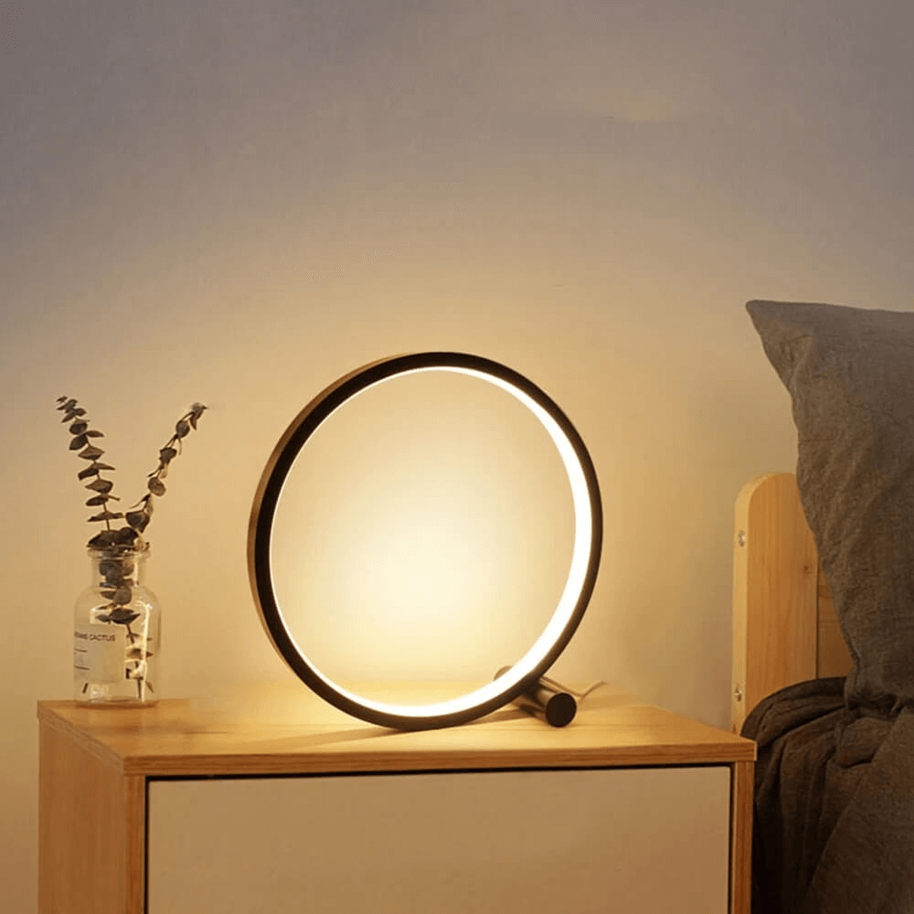Rynx | Minimalist dimmable table lamp - EclipseAura lamp