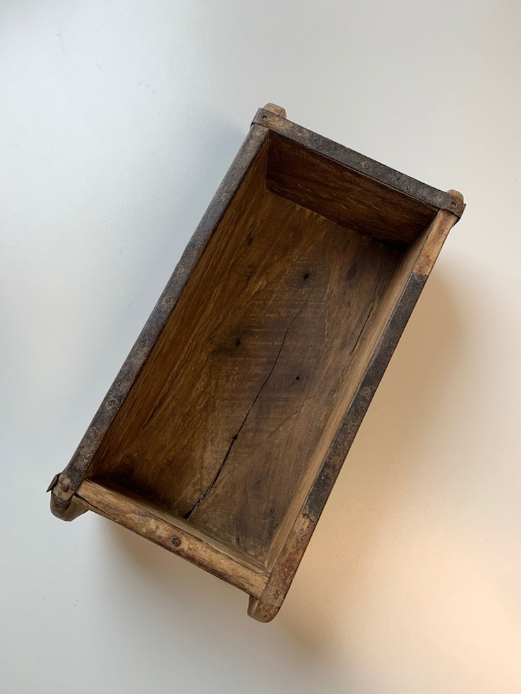 Rynx | Wooden Box Brick Shape Simple Used-Look Unique
