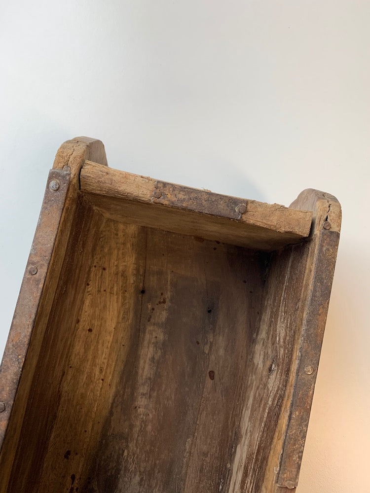 Rynx | Wooden Box Brick Shape Simple Used-Look Unique