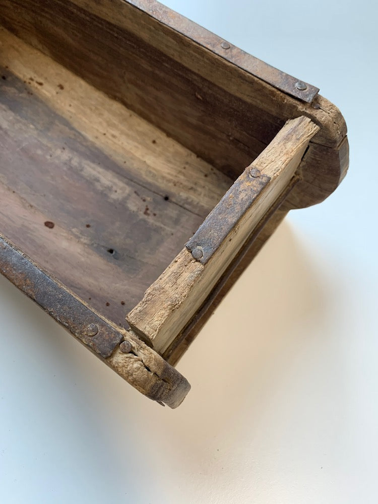 Rynx | Wooden Box Brick Shape Simple Used-Look Unique