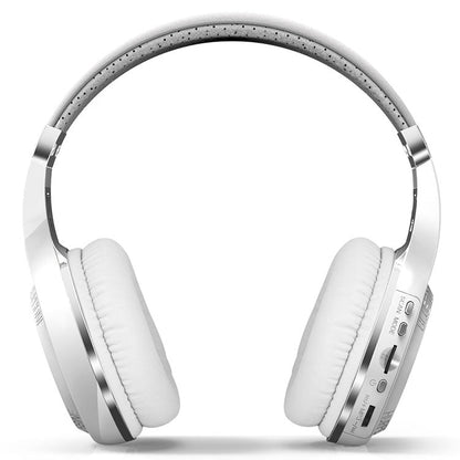 RYNX | Bluedio H+ Turbine Wireless Bluetooth 4.1 Stereo Headphones Headset with Mic & Micro SD Card Slot & FM Radio, For iPhone, Samsung, Huawei, Xiaomi, HTC and Other Smartphones, All Audio Devices(White)
