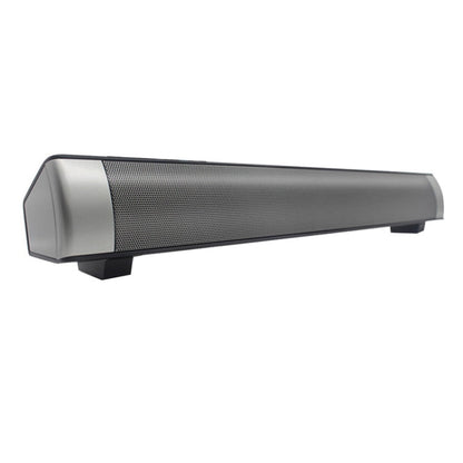 RYNX | Soundbar LP-08 (CE0150) USB MP3 Player 2.1CH Bluetooth Wireless Sound Bar Speaker (Black)