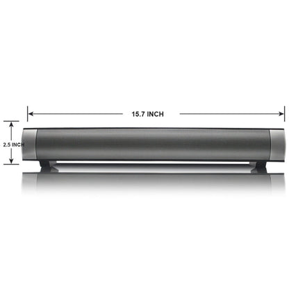 RYNX | Soundbar LP-08 (CE0150) USB MP3 Player 2.1CH Bluetooth Wireless Sound Bar Speaker (Black)