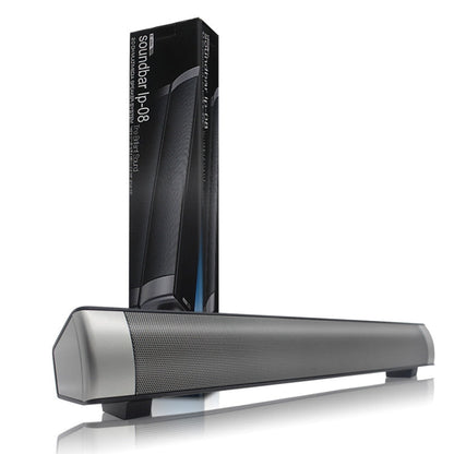 RYNX | Soundbar LP-08 (CE0150) USB MP3 Player 2.1CH Bluetooth Wireless Sound Bar Speaker (Black)