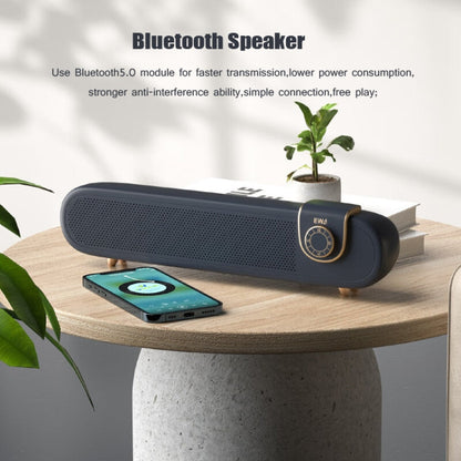RYNX | EWA L102 Classic Style Retro Bluetooth Wireless Speaker, Support TF/AUX(Pink)