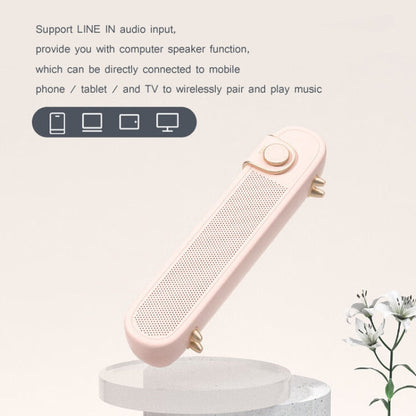 RYNX | EWA L102 Classic Style Retro Bluetooth Wireless Speaker, Support TF/AUX(Pink)