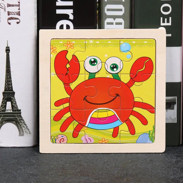 Rynx | Kids Wooden 3D Puzzle