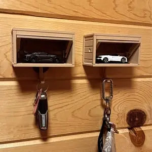 Rynx | Industrial Key Holder for Wall Mounting – 3D Printed Garage Look with Motion Effect