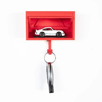 Rynx | Industrial Key Holder for Wall Mounting – 3D Printed Garage Look with Motion Effect