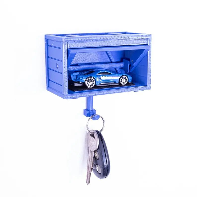 Rynx | Industrial Key Holder for Wall Mounting – 3D Printed Garage Look with Motion Effect