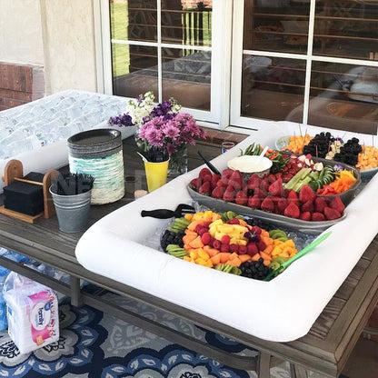 Rynx | Inflatable Serving Bar - Great Party Helper for Keeping Food & Drinks Cold