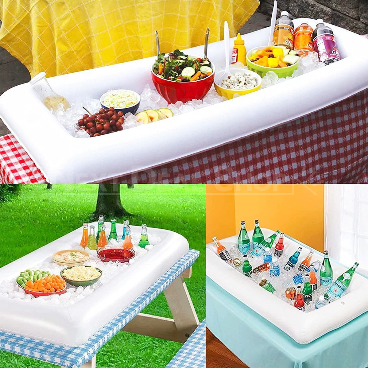 Rynx | Inflatable Serving Bar - Great Party Helper for Keeping Food & Drinks Cold