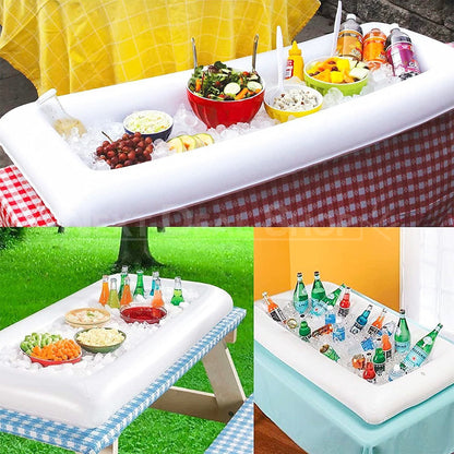 Rynx | Inflatable Serving Bar - Great Party Helper for Keeping Food & Drinks Cold