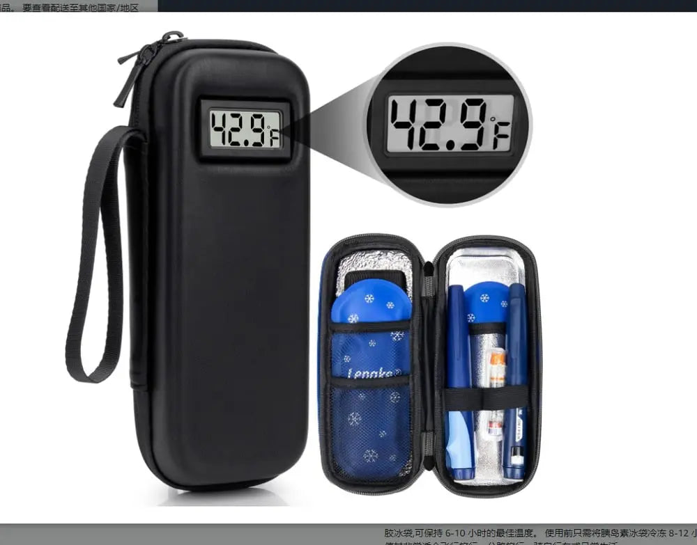Rynx | Insulin Travel Bag with Temperature Display