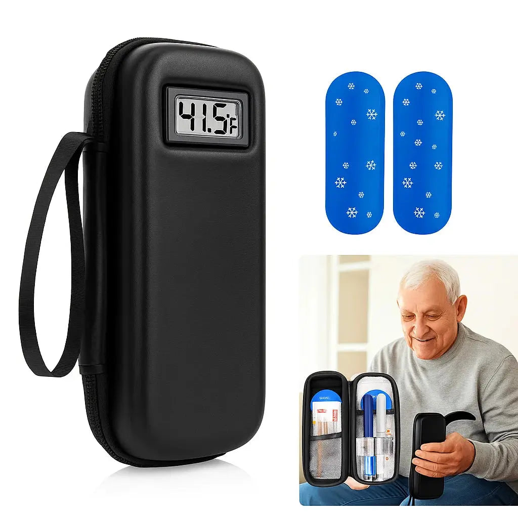 Rynx | Insulin Travel Bag with Temperature Display