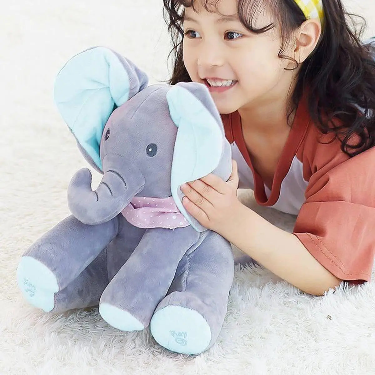 Rynx | Plush Elephant with Music – Moveable Ears & Guaranteed Children's Laughter