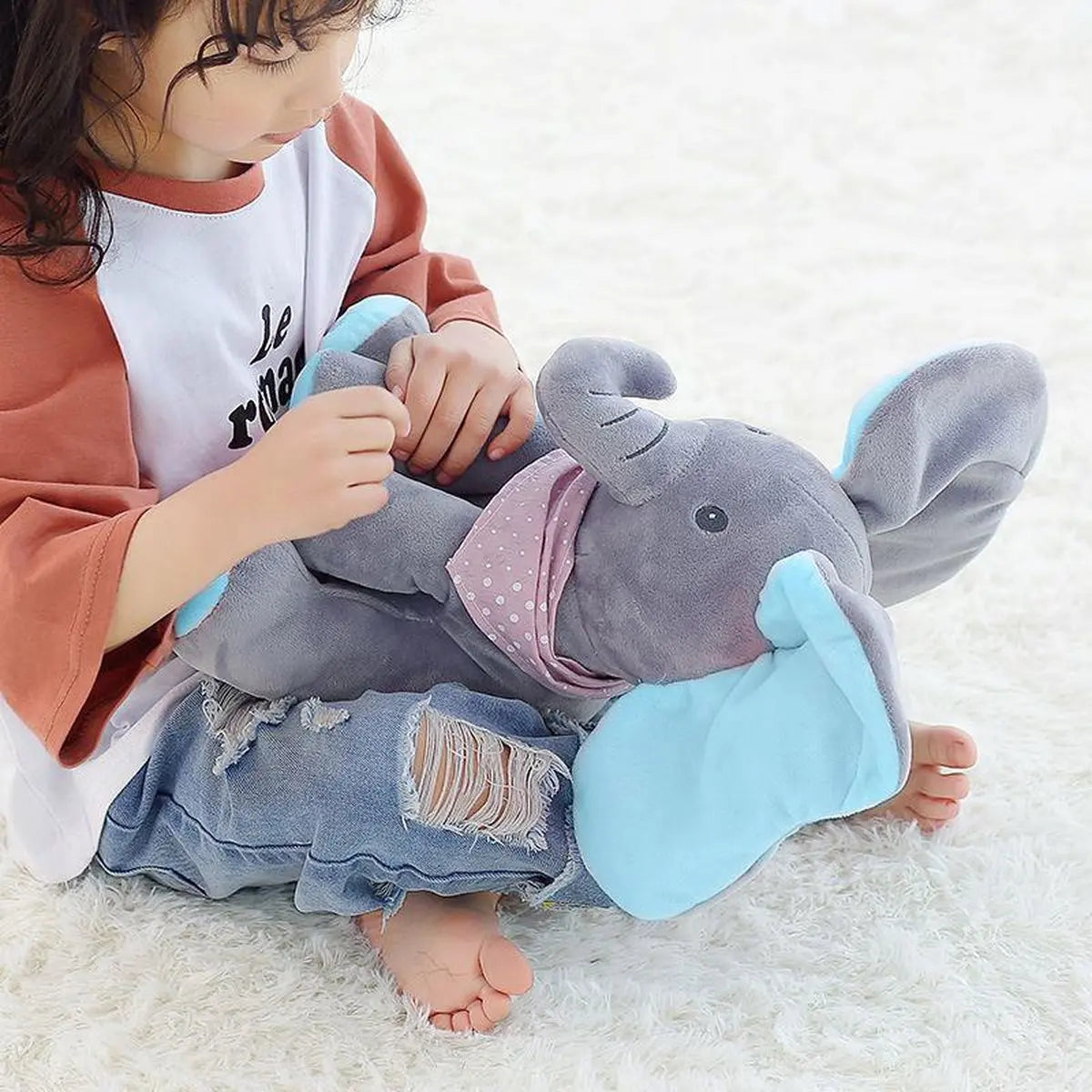 Rynx | Plush Elephant with Music – Moveable Ears & Guaranteed Children's Laughter