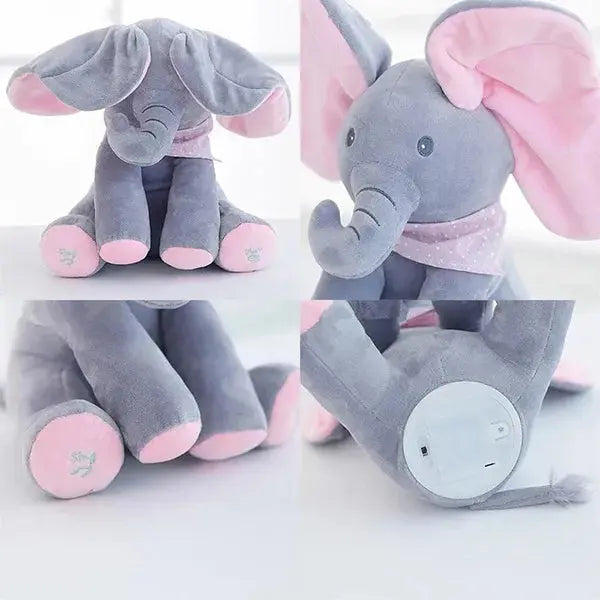 Rynx | Plush Elephant with Music – Moveable Ears & Guaranteed Children's Laughter