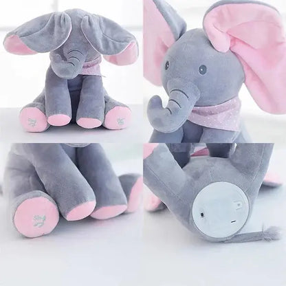 Rynx | Plush Elephant with Music – Moveable Ears & Guaranteed Children's Laughter