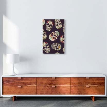 Rynx | Day Of The Dead Skull Art Print by Jason Stanley