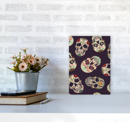 Rynx | Day Of The Dead Skull Art Print by Jason Stanley