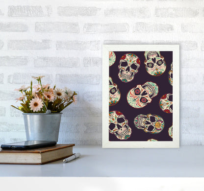 Rynx | Day Of The Dead Skull Art Print by Jason Stanley