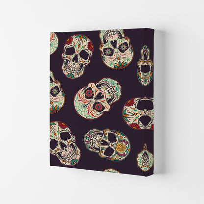 Rynx | Day Of The Dead Skull Art Print by Jason Stanley