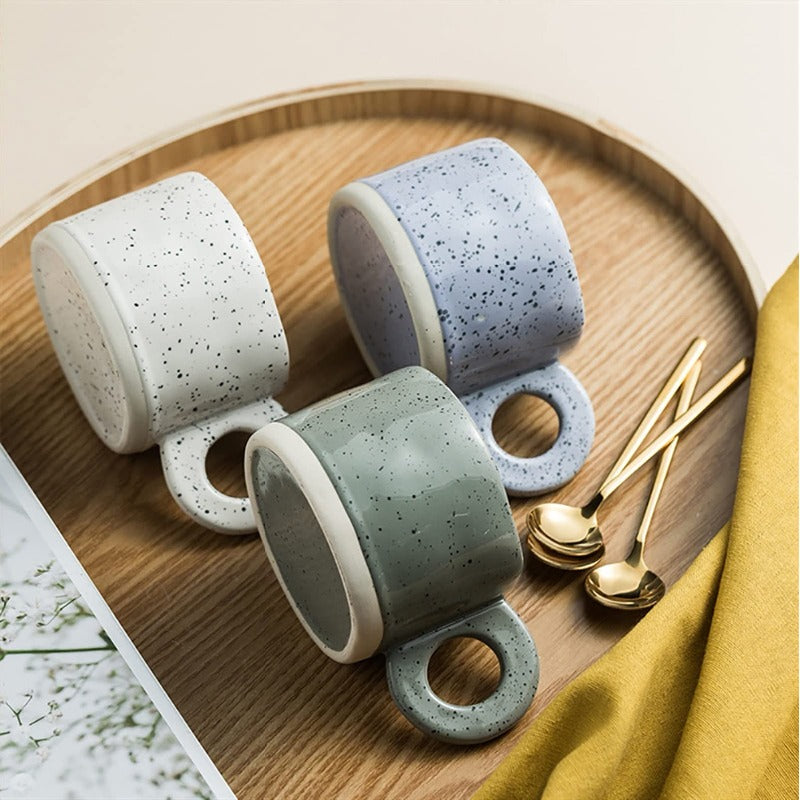 Rynx | Mug with ink dots in Pinterest style