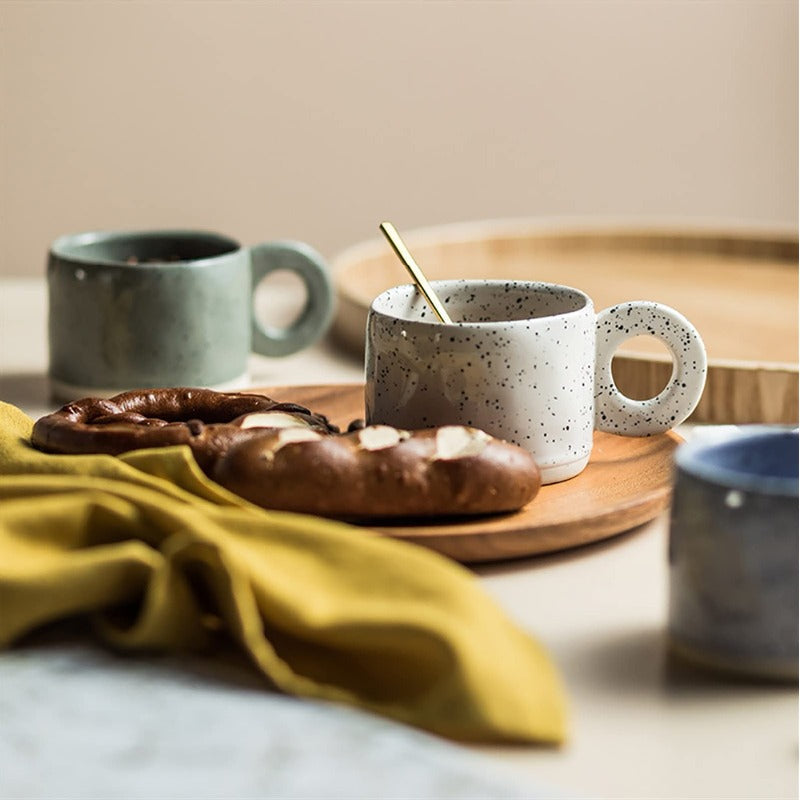 Rynx | Mug with ink dots in Pinterest style