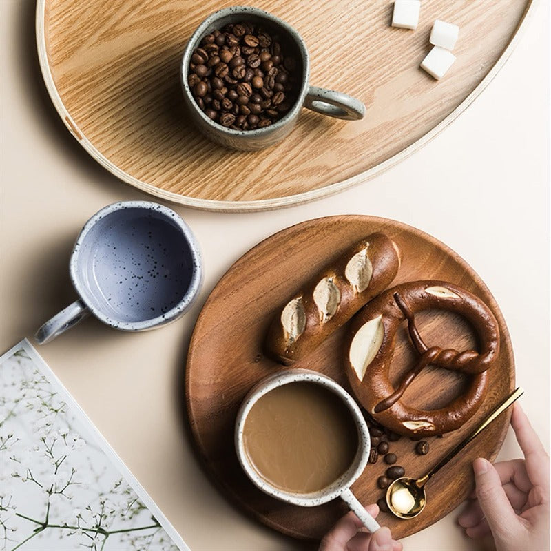 Rynx | Mug with ink dots in Pinterest style