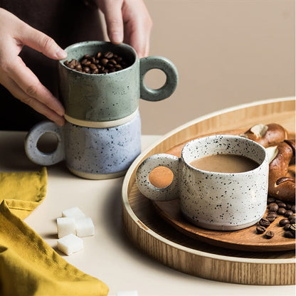 Rynx | Mug with ink dots in Pinterest style
