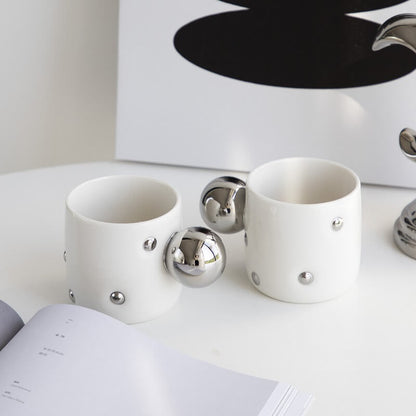 Rynx | Stylish polka dot mug