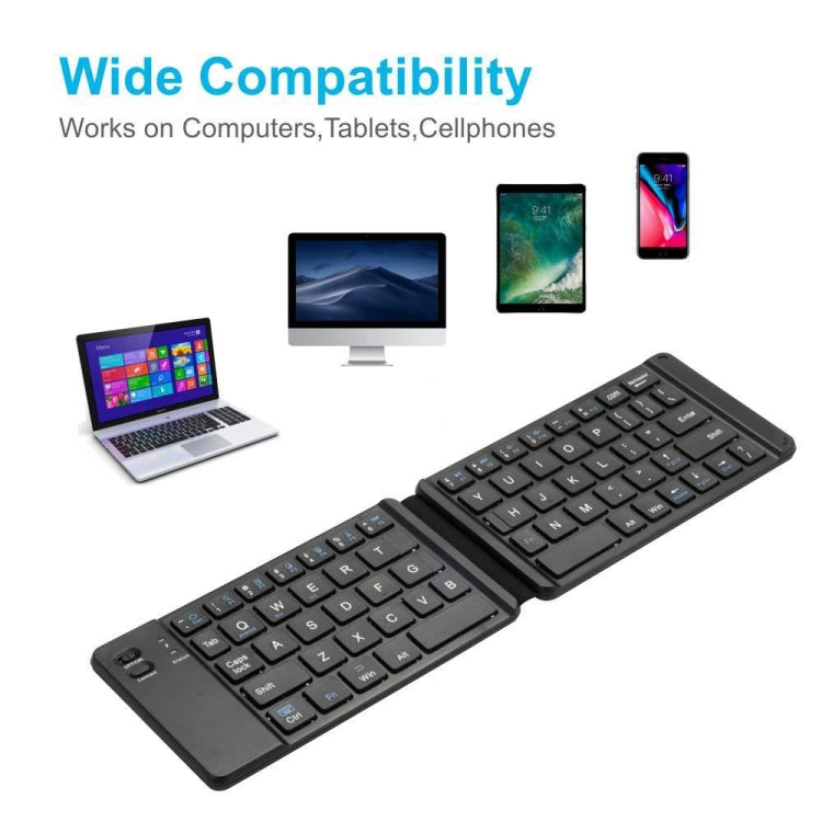 Rynx | Mini Wireless Bluetooth Folding Keyboard (White)