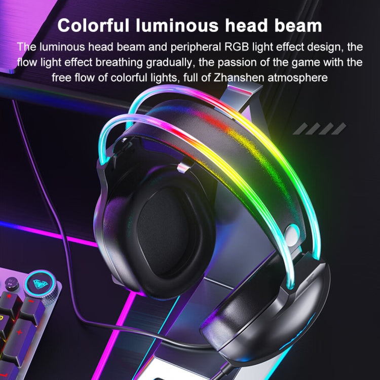 Rynx | AULA S503 Headset RGB Wired Gaming Headphones