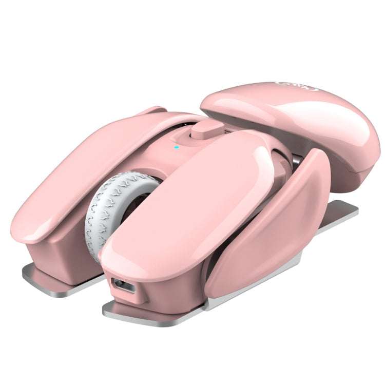 Rynx | HXSJ T37 2.4GHz 1600dpi 3-Mode Adjustable Wireless Silent Mouse (Pink)