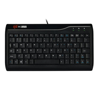 Rynx | MC Saite MC-8017 Wired 78-Key Mini Multimedia Computer Keyboard (Black)