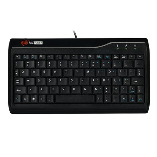 Rynx | MC Saite MC-8017 Wired 78-Key Mini Multimedia Computer Keyboard (Black)