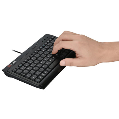 Rynx | MC Saite MC-8017 Wired 78-Key Mini Multimedia Computer Keyboard (Black)