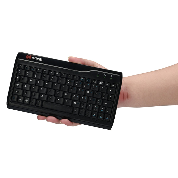 Rynx | MC Saite MC-8017 Wired 78-Key Mini Multimedia Computer Keyboard (Black)